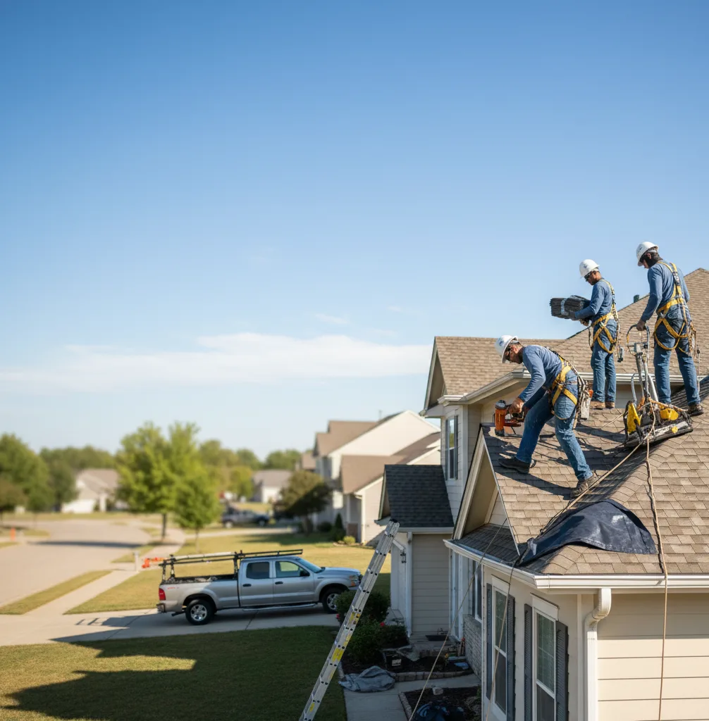 Roof Repair in Middlebury Center